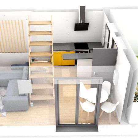 Maisonnette Le Faubourg - Centre Ville, Terrasse Et Netflix Belfort Exterior foto